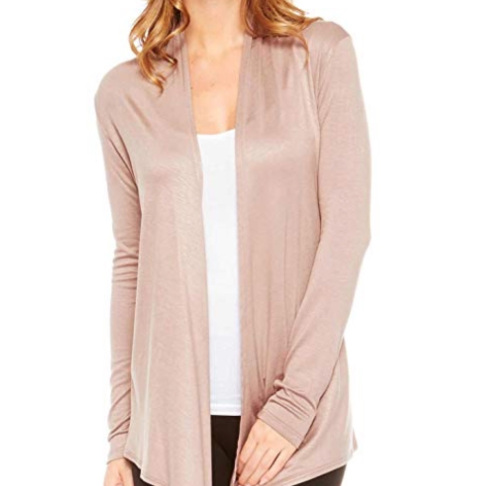 Women's Light Weight Open Cardigan Sweater